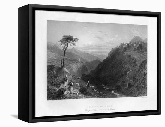 Village of Eden, 1841-WH Capone-Framed Stretched Canvas