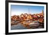 Village of Fjallbacka, Bohuslan Coast, Sweden-Frank Chmura-Framed Photographic Print