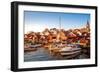 Village of Fjallbacka, Bohuslan Coast, Sweden-Frank Chmura-Framed Photographic Print