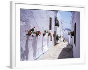 Village of Frigiliana, Malaga Area, Andalucia, Spain-Michael Busselle-Framed Photographic Print