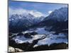 Village of Ftan in the Alps, Engadin, Switzerland-Adam Woolfitt-Mounted Photographic Print