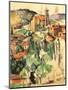 Village of Gardanne, 1885-Paul C?zanne-Mounted Premium Giclee Print