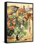 Village of Gardanne, 1885-Paul C?zanne-Framed Stretched Canvas