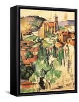 Village of Gardanne, 1885-Paul C?zanne-Framed Stretched Canvas