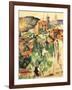 Village of Gardanne, 1885-Paul C?zanne-Framed Giclee Print