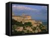 Village of Gordes Overlooking the Luberon Countryside, Vaucluse, Provence, France, Europe-Tomlinson Ruth-Framed Stretched Canvas