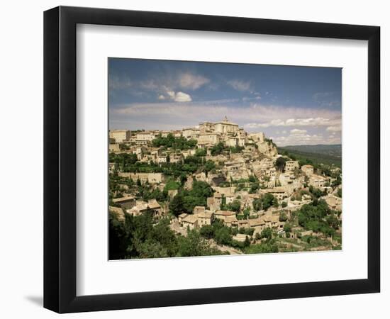 Village of Gordes, Vaucluse, Provence, France-Michael Busselle-Framed Photographic Print