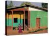 Village of Goulisoo, Oromo Country, Welega State, Ethiopia, Africa-Bruno Barbier-Stretched Canvas
