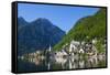 Village of Hallstatt, Hallstattersee, Oberosterreich (Upper Austria), Austria, Europe-Doug Pearson-Framed Stretched Canvas