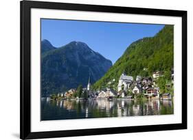 Village of Hallstatt, Hallstattersee, Oberosterreich (Upper Austria), Austria, Europe-Doug Pearson-Framed Photographic Print