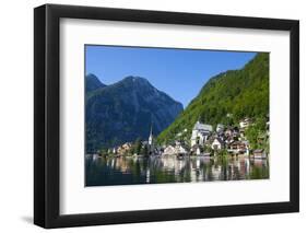 Village of Hallstatt, Hallstattersee, Oberosterreich (Upper Austria), Austria, Europe-Doug Pearson-Framed Photographic Print