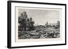 Village of Karnak, Egypt, 1879-null-Framed Giclee Print