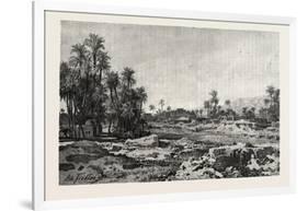 Village of Karnak, Egypt, 1879-null-Framed Giclee Print