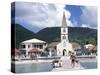 Village of Les Anses d'Arlets, Martinique, West Indies, Caribbean, Central America-Guy Thouvenin-Stretched Canvas