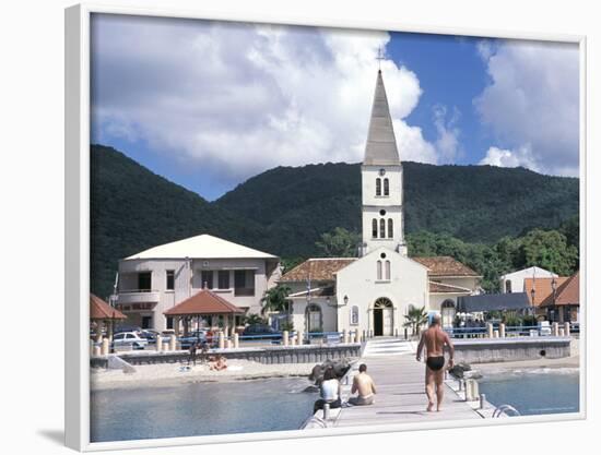 Village of Les Anses d'Arlets, Martinique, West Indies, Caribbean, Central America-Guy Thouvenin-Framed Photographic Print