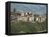 Village of Macchia, Valfortore, Campobasso, Molise, Italy-Sheila Terry-Framed Stretched Canvas