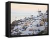 Village of Oia, Santorini (Thira), Cyclades Islands, Aegean Sea, Greek Islands, Greece, Europe-Gavin Hellier-Framed Stretched Canvas