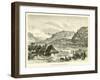 Village of Ollantay-Tampu-Édouard Riou-Framed Giclee Print