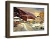 Village of Petite-Riviere-St.Francois-Jacques Poirier-Framed Art Print