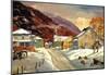 Village of Petite-Riviere-St.Francois-Jacques Poirier-Mounted Art Print