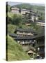 Village of Pin Gan, Longsheng Terraced Ricefields, Guilin, Guangxi Province, China-Angelo Cavalli-Stretched Canvas