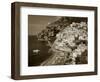 Village of Positano, Amalfi Coast, Campania, Italy-Steve Vidler-Framed Photographic Print