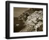 Village of Positano, Amalfi Coast, Campania, Italy-Steve Vidler-Framed Photographic Print