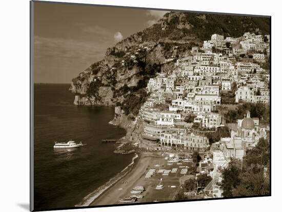 Village of Positano, Amalfi Coast, Campania, Italy-Steve Vidler-Mounted Photographic Print