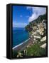 Village of Positano, Italy-Bill Bachmann-Framed Stretched Canvas