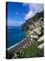 Village of Positano, Italy-Bill Bachmann-Stretched Canvas