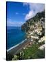 Village of Positano, Italy-Bill Bachmann-Stretched Canvas
