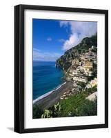 Village of Positano, Italy-Bill Bachmann-Framed Photographic Print