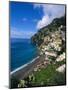 Village of Positano, Italy-Bill Bachmann-Mounted Premium Photographic Print