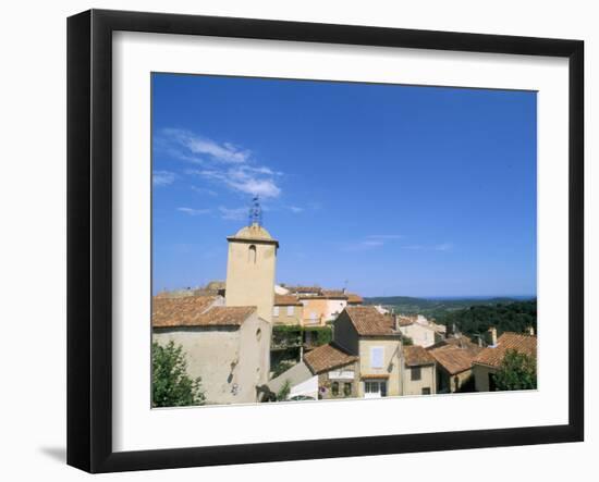 Village of Ramatuelle, Var, Cote d'Azur, Provence, France-Bruno Barbier-Framed Photographic Print