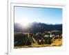 Village of Riederalp, Jungfrau-Aletsch, UNESCO World Heritage Site, Valais, Swiss Alps, Switzerland-Christian Kober-Framed Photographic Print