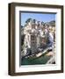 Village of Riomaggiore, Cinque Terre, Unesco World Heritage Site, Liguria, Italy-Richard Ashworth-Framed Photographic Print