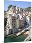 Village of Riomaggiore, Cinque Terre, Unesco World Heritage Site, Liguria, Italy-Richard Ashworth-Mounted Photographic Print