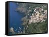 Village of Riomaggiore, Cinque Terre, Unesco World Heritage Site, Liguria, Italy-Bruno Morandi-Framed Stretched Canvas