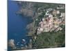 Village of Riomaggiore, Cinque Terre, Unesco World Heritage Site, Liguria, Italy-Bruno Morandi-Mounted Photographic Print