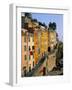 Village of Riomaggiore, Cinque Terre, Unesco World Heritage Site, Liguria, Italy-Bruno Morandi-Framed Photographic Print