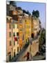 Village of Riomaggiore, Cinque Terre, Unesco World Heritage Site, Liguria, Italy-Bruno Morandi-Mounted Photographic Print