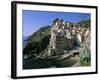 Village of Riomaggiore, Cinque Terre, Unesco World Heritage Site, Liguria, Italy-Bruno Morandi-Framed Photographic Print