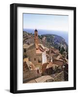 Village of Roquebrune, Provence, Cote d'Azur, French Riviera, France, Mediterranean, Europe-Sergio Pitamitz-Framed Photographic Print