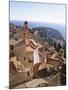 Village of Roquebrune, Provence, Cote d'Azur, French Riviera, France, Mediterranean, Europe-Sergio Pitamitz-Mounted Photographic Print