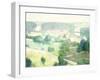 Village of Sannois-Gerrit van Blaaderen-Framed Art Print