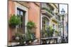 Village of Taormina. Sicily. Italy-Tom Norring-Mounted Photographic Print