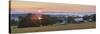 Village Of The Corn - Panorama-Michael Blanchette Photography-Stretched Canvas