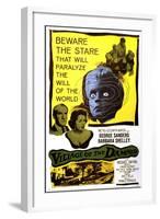 Village of the Damned, George Sanders, Barbara Shelley, 1960-null-Framed Art Print