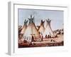 Village of the Kiowa Tribe-Baldwin Mollhausen-Framed Giclee Print