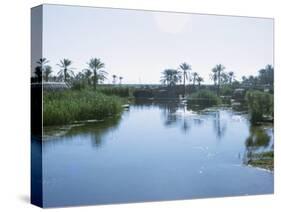 Village of the Marsh Arabs, Taken in the 1970S, Iraq, Middle East-Harding Robert-Stretched Canvas